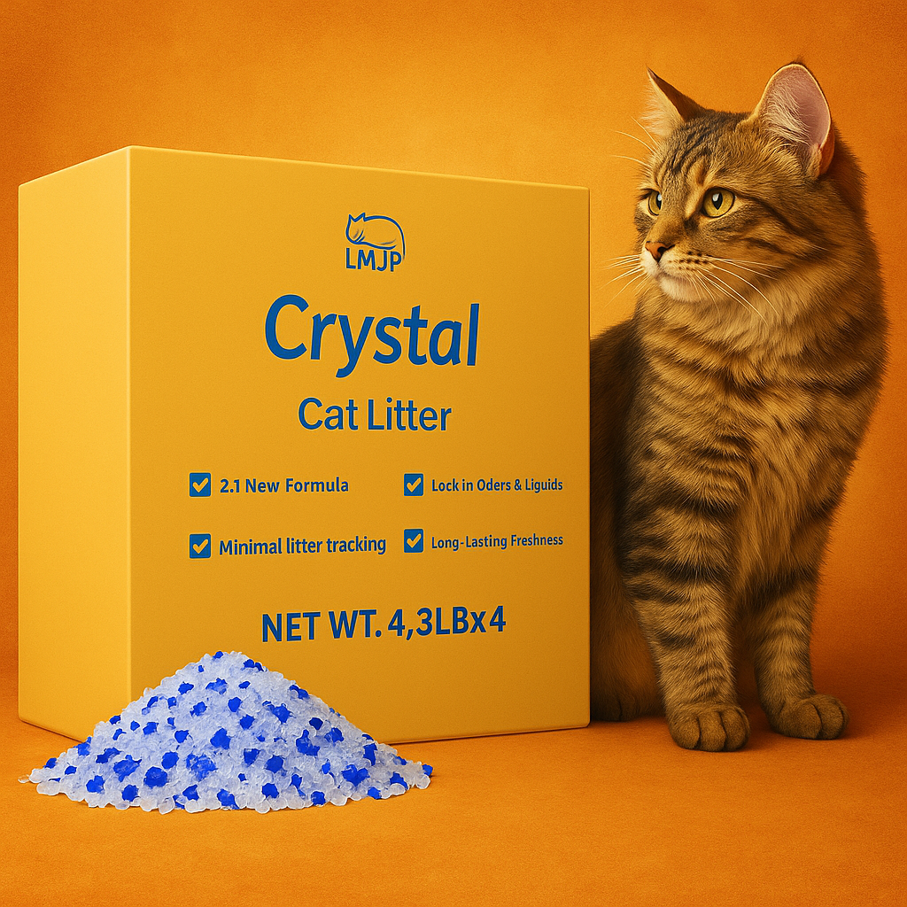 Odor-Free Crystal Litter Blog Logo